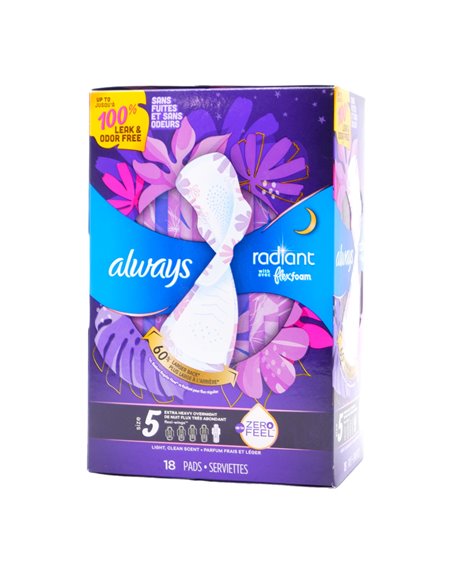 30198 - Always Radiant Flex Floam Size 5 - 3 x 18's 80720629 - Box:  - Loc: D2