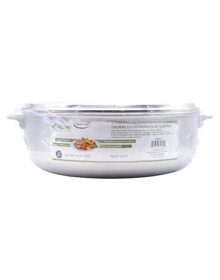 30213 - Ali Kitchen Aluminum W/ Glass Lid - No. 11/9.5Qt - Box:  - Loc: J11