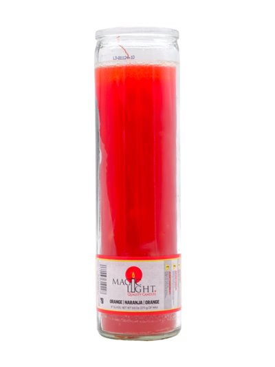 30215 - Candle 7 Days Orange - (Case of 12) - Box:  - Loc: A9