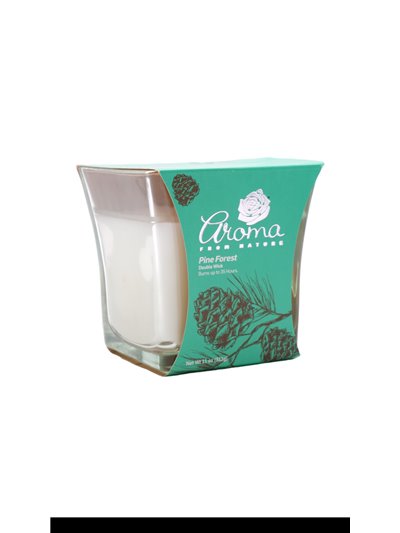 30247 - Aroma Candle Pine Forest- 6/11 oz. (Case Of 6). 2457 - Box:  - Loc: H13