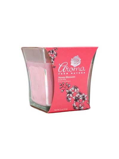 30254 - Aroma Candle Honey Bloosom,- 6/11 oz. (Case Of 6). 2466 - Box:  - Loc: H13