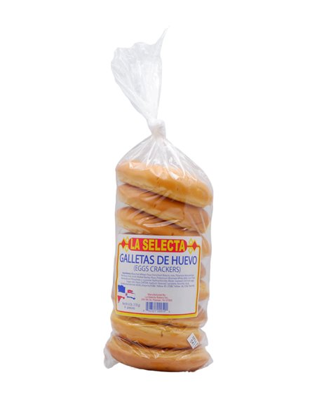 30262 - La Selecta Galleta/Turey De Huevo (Egg Crackers) - 6oz. (Case of 12) - Box:  - Loc: N8