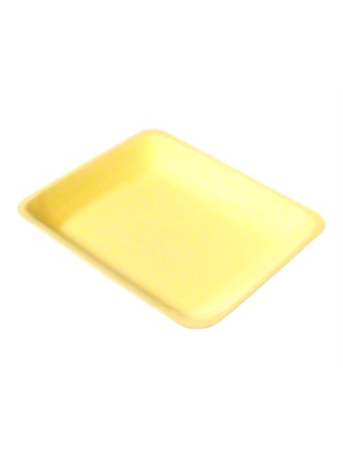 30346 - 8P Yellow Foam Tray - 200ct - Box:  - Loc: 