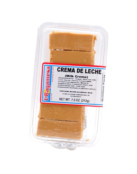 30356 - La Bayamesa Crema Leche - 7.5oz. (Case of 36) - Box:  - Loc: 