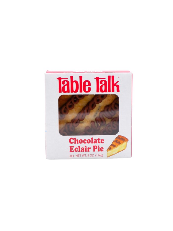 30374 - Table Talk Chocolate Eclair Pie - 0.4 oz. (Case of 24) - Box:  - Loc: M9
