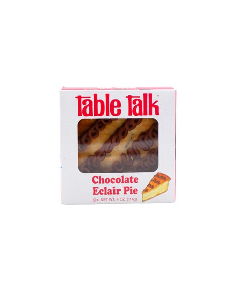 30374 - Table Talk Chocolate Eclair Pie - 0.4 oz. (Case of 24) - Box:  - Loc: M9