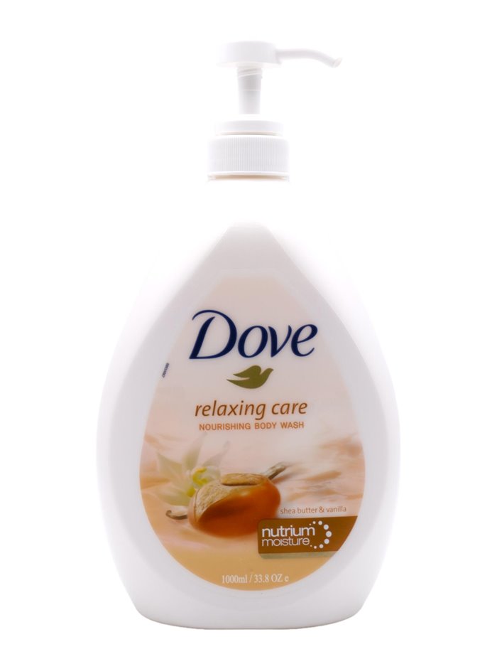 30393 - Dove Body Wash Shea Butter With Pump -33.8 fl. oz. (Case of 12) - Box:  - Loc: I1