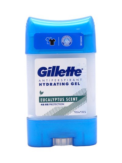 30399 - Gillette Deodorant Eucalyptus Scent, - 70ml. - Box:  - Loc: K7