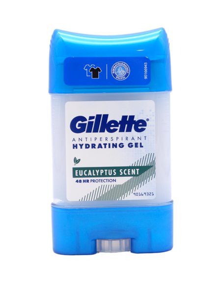 30399 - Gillette Deodorant Eucalyptus Scent, - 70ml. - Box:  - Loc: K7