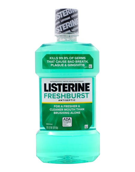 30412 - Listerine FreshBurst - 1Lt. (Case Of 6) - Box:  - Loc: K4