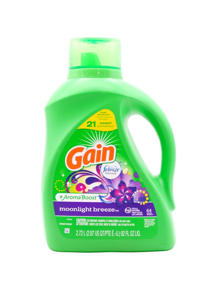 30462 - Gain Liquid Moonligth Breeze Scent - 92 fl. oz. (Case of 4) - Box:  - Loc: A1