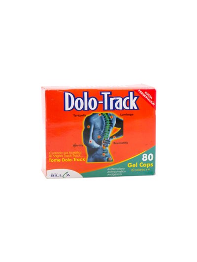 30496 - Dolo-Track Gel 80 Caps - Box:  - Loc: K6