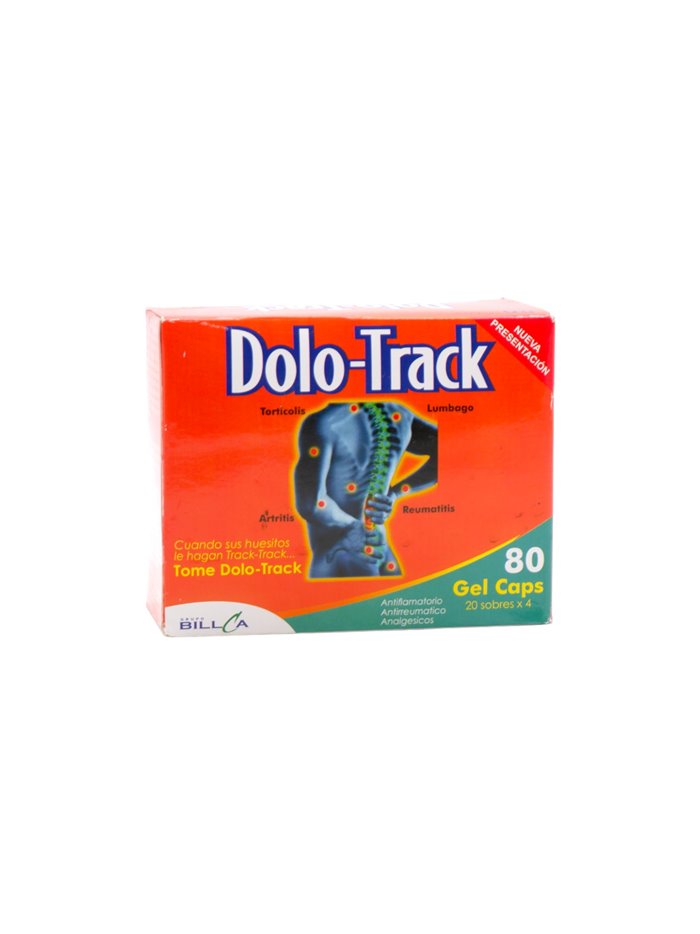 30496 - Dolo-Track Gel 80 Caps - Box:  - Loc: K6