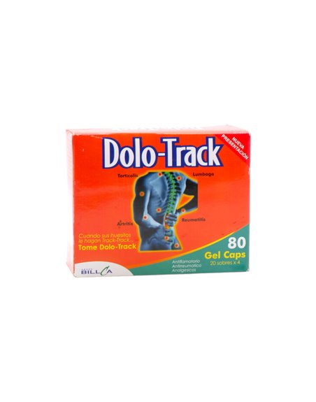 30496 - Dolo-Track Gel 80 Caps - Box:  - Loc: K6