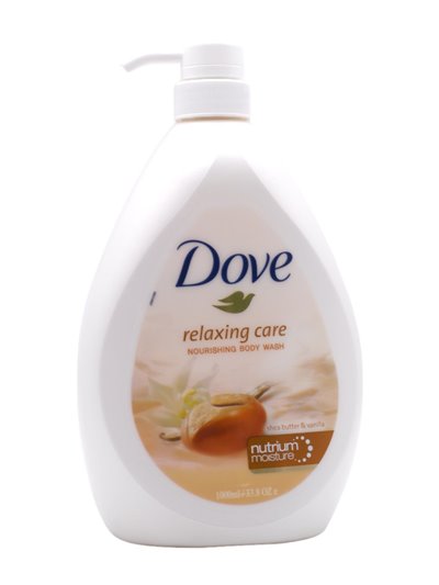 30506 - Dove Body Wash, Relaxing Care, Almond Cream & Hibiscus - 33.8 fl. oz. (Case of 12) - Box:  - Loc: 