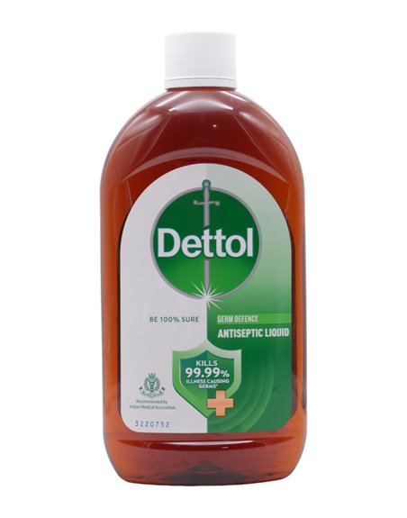 30525 - Dettol Liquid Antiseptic - 1Lt. (Case Of 16) - Box:  - Loc: F2