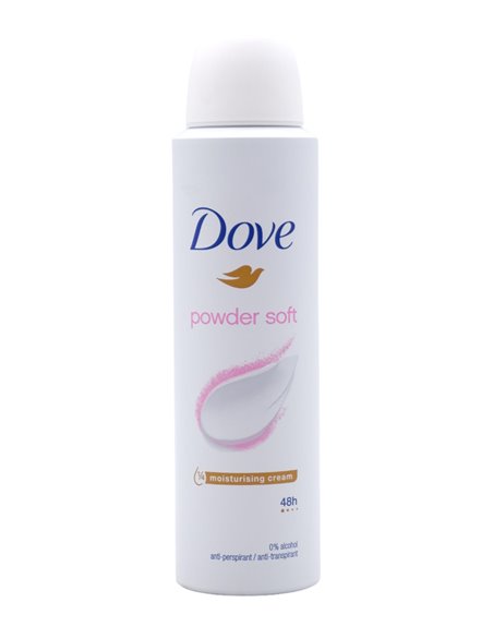 30526 - Dove Deodorant Spray, Powder Soft - 6/150ml - Box:  - Loc: K8