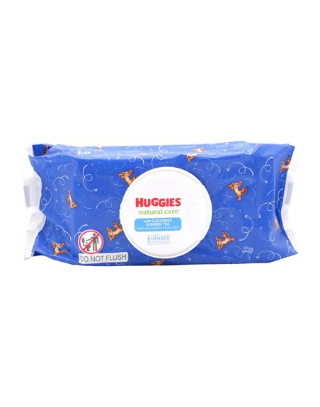 30528 - Huggies Baby Wipes, Cucumber - 64ct. (Case of 17) - Box:  - Loc: 52F