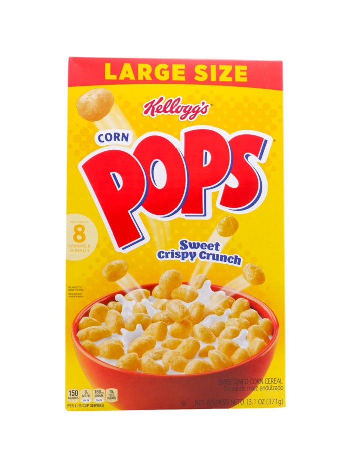 30548 - Kellogg's Corn Pops - 13.1  oz. (Case of 10) - Box:  - Loc: R2