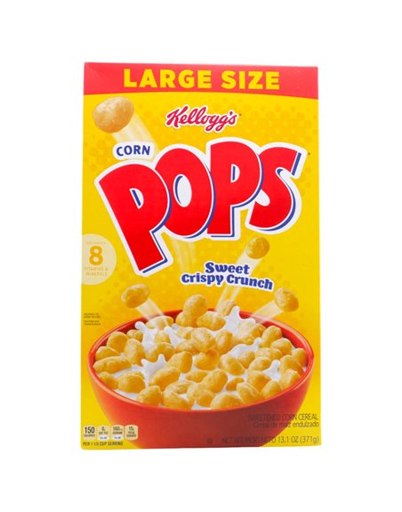 30548 - Kellogg's Corn Pops - 13.1  oz. (Case of 10) - Box:  - Loc: R2