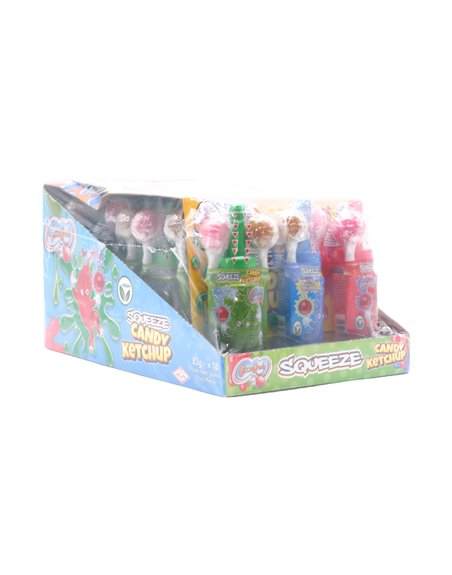 30573 - CocoCandy Squeeze Ketchup Candy - 18ct - Box:  - Loc: L7