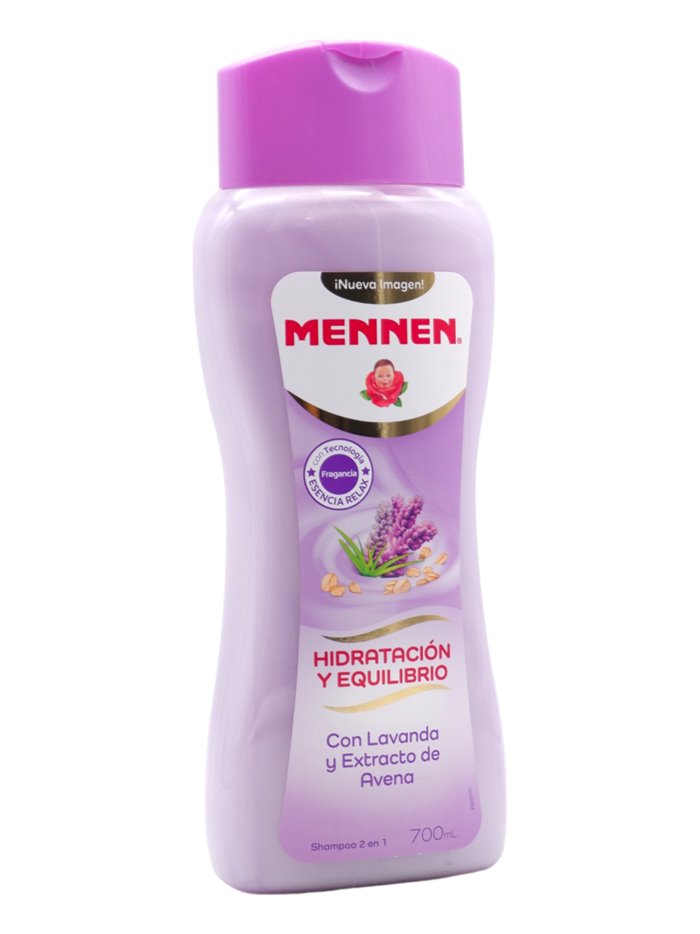 30604 - Mennen Baby Shampoo Lavanda & Extracto De Avena - 700ml (Case Of 12) - Box:  - Loc: J1