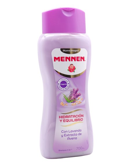 30604 - Mennen Baby Shampoo Lavanda & Extracto De Avena - 700ml (Case Of 12) - Box:  - Loc: J1