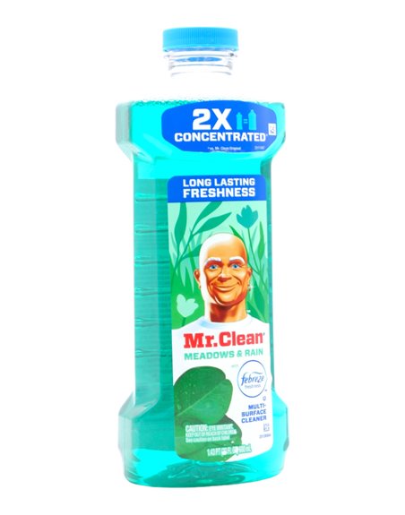 30661 - Mr. Clean Meadow & Rain 2X Concentrated, 9/23 fl. oz. (Case Of 9) - Box:  - Loc: I4
