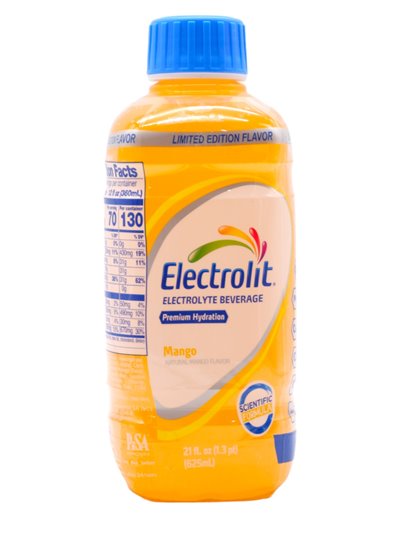 30675 - Electrolit Mango, 21oz. - (Case of 12) - Box:  - Loc: D0