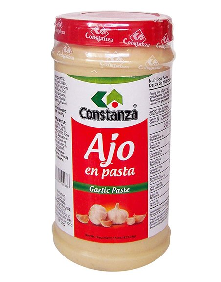 3384 - Constanza Garlic Paste, 15 oz (Case of 12) - Box:  - Loc: P6