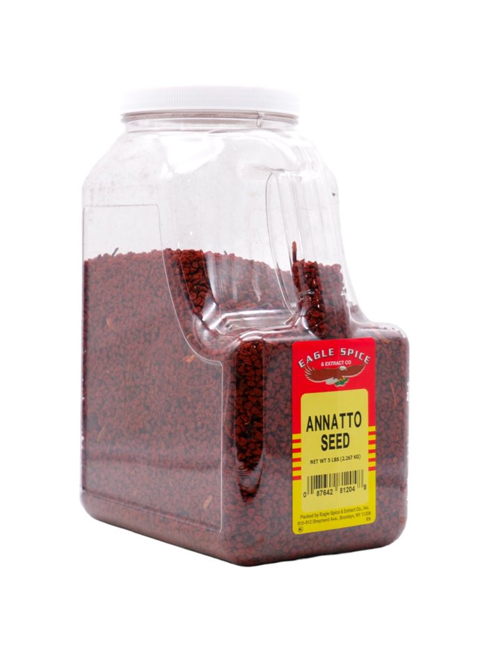 30687 - Eagle Annatto Bijol Seeds-Entero 5lbs - Box:  - Loc: E 13