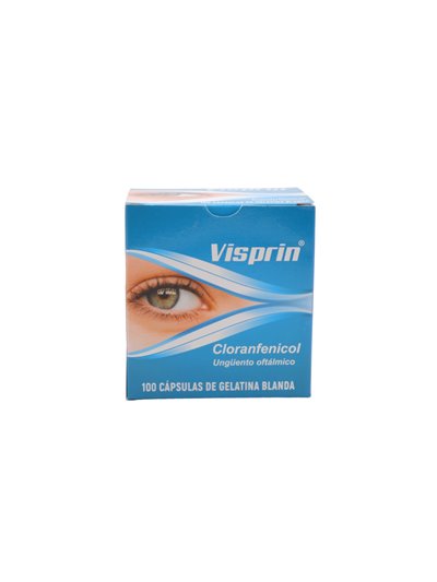 30689 - Visprin Cloranfenicol Oftalmico 100 Caps - Box:  - Loc: K6-99