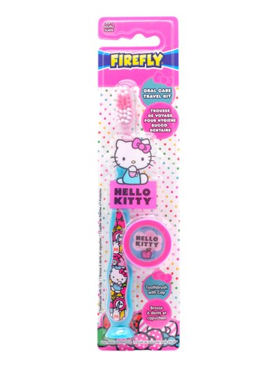 30695 - Firefly. Kids' Toothbrush Hello Kitty. Oral Travel Kit. - Box:  - Loc: K9