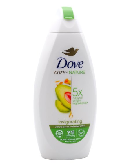 30697 - Dove Body Wash, Invigorating Care By Nature, Avocado - 400ml. (Case of 12) - Box:  - Loc: I3
