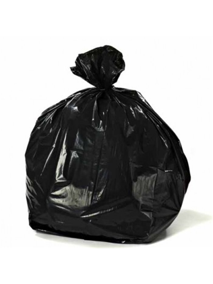 3490 - Trash Bag Black, 58 Gallons ( 58 XX HD ) 9lbs - Box:  - Loc: A5