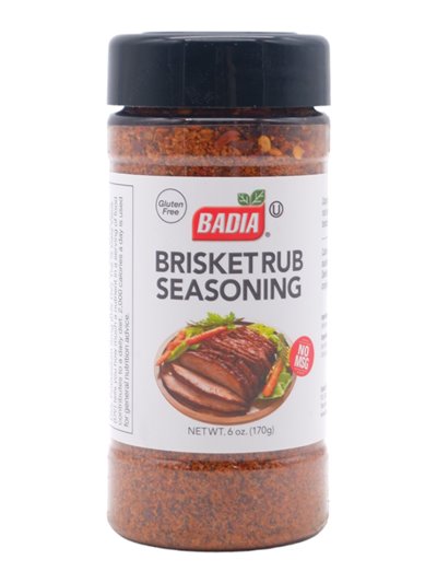 30726 - Badia Brisket Rub Seasoning - 6 oz. (Pack of 6) - Box:  - Loc: S10