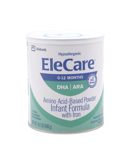 30742 - Elecare Hypoallergenic Infant Formula DHA & ARA - 14.1 oz. (Case Of 6) - Box:  - Loc: 