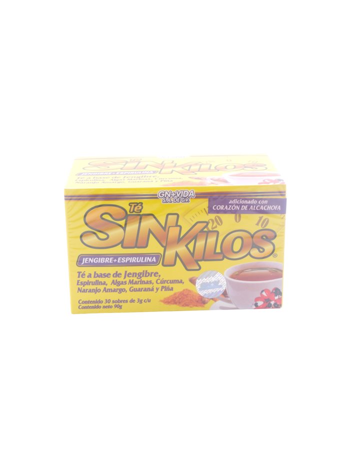 30748 - Te Sin Kilos Jengibre + Espirulina 90 g - Box:  - Loc: M1