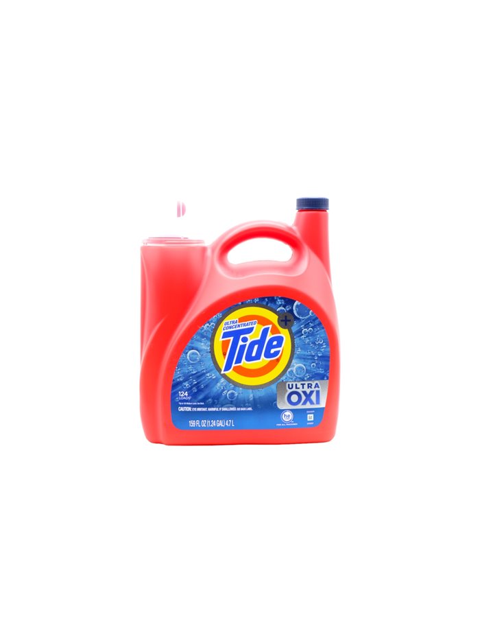 30766 - Tide Liquid Detergent, HE Ultra Oxi  - 157-159 fl. oz. (Case of 4) - Box:  - Loc: C6