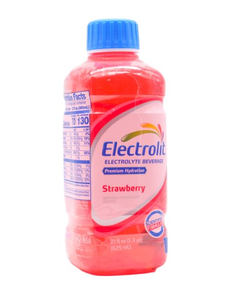 30773 - Electrolit Strawberry, 21oz. - (Case of 12) - Box:  - Loc: D0