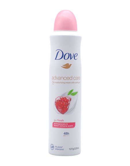 30783 - Dove Deodorant Spray, Pomagranate (Go Fresh) - 220ml/(Case Of 6) - Box:  - Loc: 31M