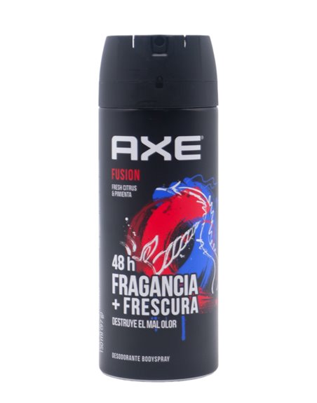 30789 - Axe Body Spray, Fusion - 150ml/(Cae Of 12) - Box:  - Loc: K9