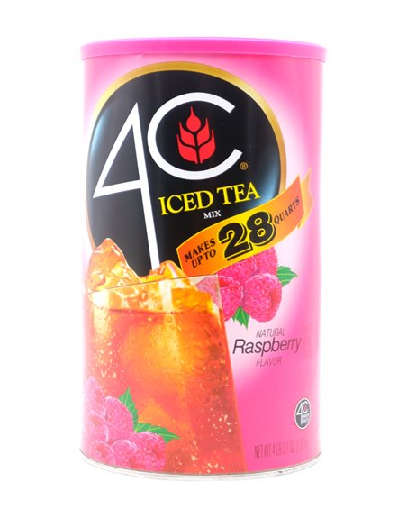 30828 - 4C Iced Tea Mix Powder Raspberry, Natural Flavor - 6/28Qt. - Box:  - Loc: H1