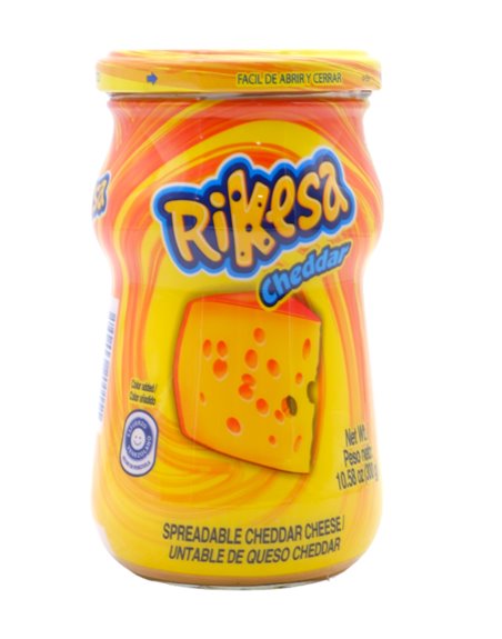 30867 - Rikesa Cheddar Cheese Spread - 10.58oz. (Case of 12) - Box:  - Loc: E8