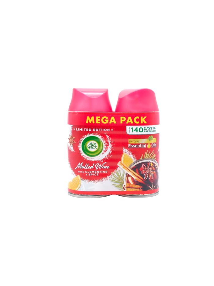 30889 - Air Wick Refill Machine Can, Mulled Wine - 250ml (Case of 6) - Box:  - Loc: I6