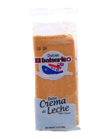 30891 - El Balserito Crema Leche 3.5 oz - Box:  - Loc: C.J.2