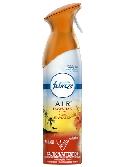 4625 - Febreze Air Spray Effects Hawaiian Aloha - 300ml. (Case of 6) - Box:  - Loc: I7