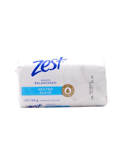 30923 - Zest Soap Bar, Balanceado (Neutro Suave) - 135g - Box:  - Loc: K8