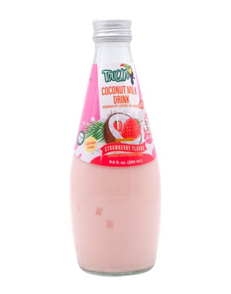 30947 - Toucan Coconut Milk Drink Strawberry 12/9.8 fl oz - Box:  - Loc: 