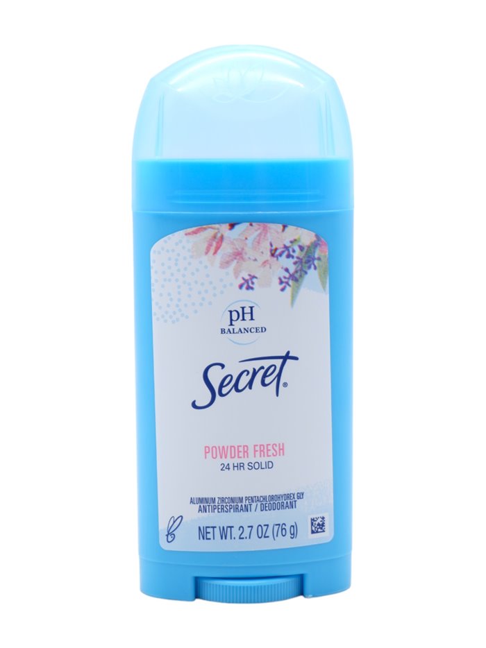 30956 - Secret Deodorant, Powder Fresh - 2.7 oz. (Case Of 12) - Box:  - Loc: K8